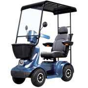 Equipmed ComfortCruise Mobility Scooter with Roof